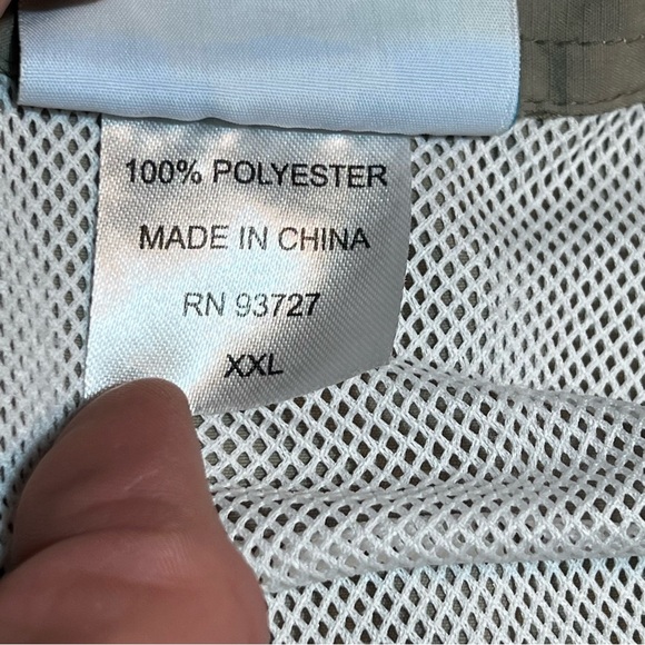 Great Smoky Mountains Park Vented Fishing Button Short Sleeve Shirt Men’s Sz.XXL - Picture 4 of 7